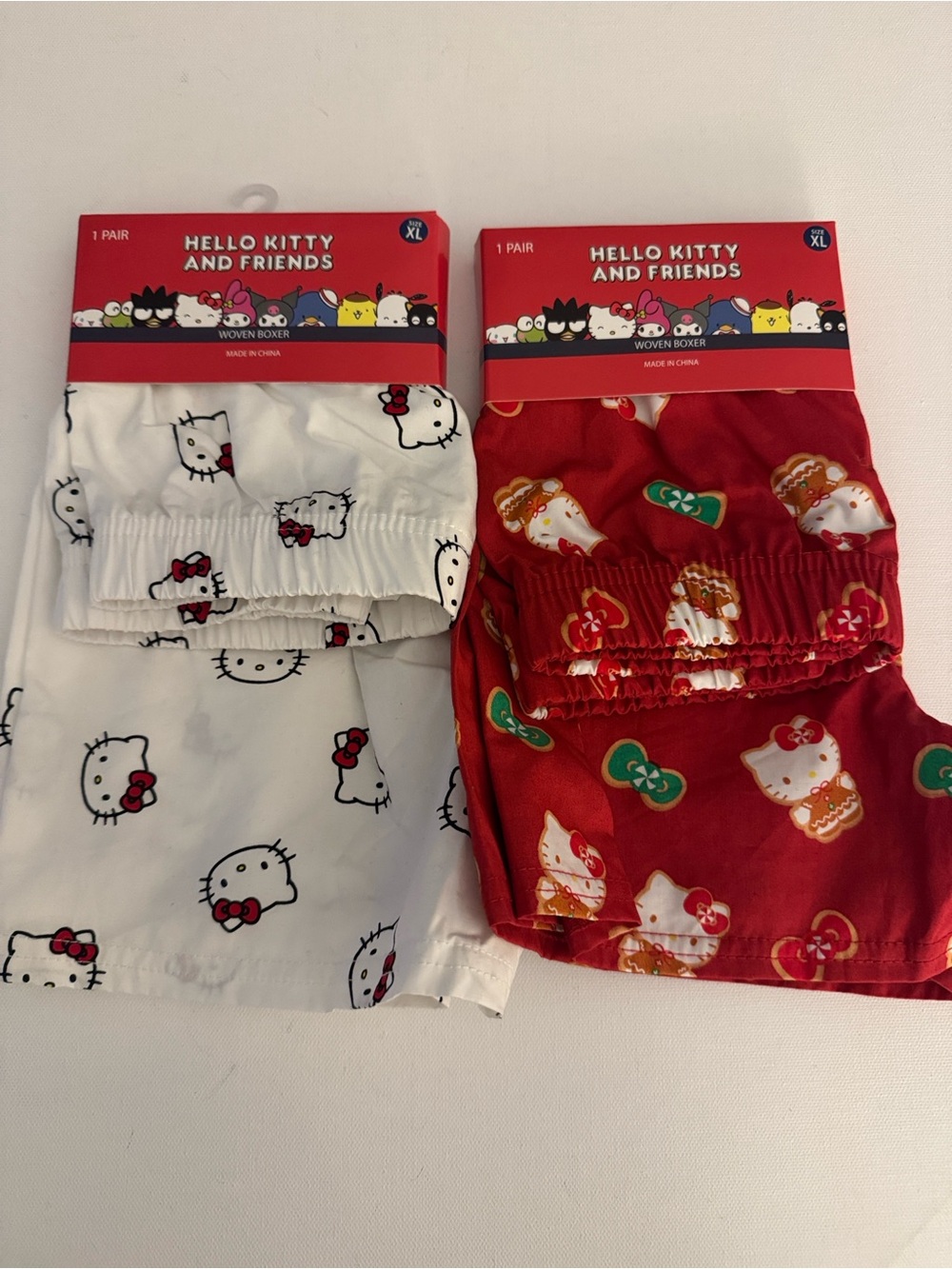 Hello Kitty Boxers Mens XL Aeropostale Lot Of 2